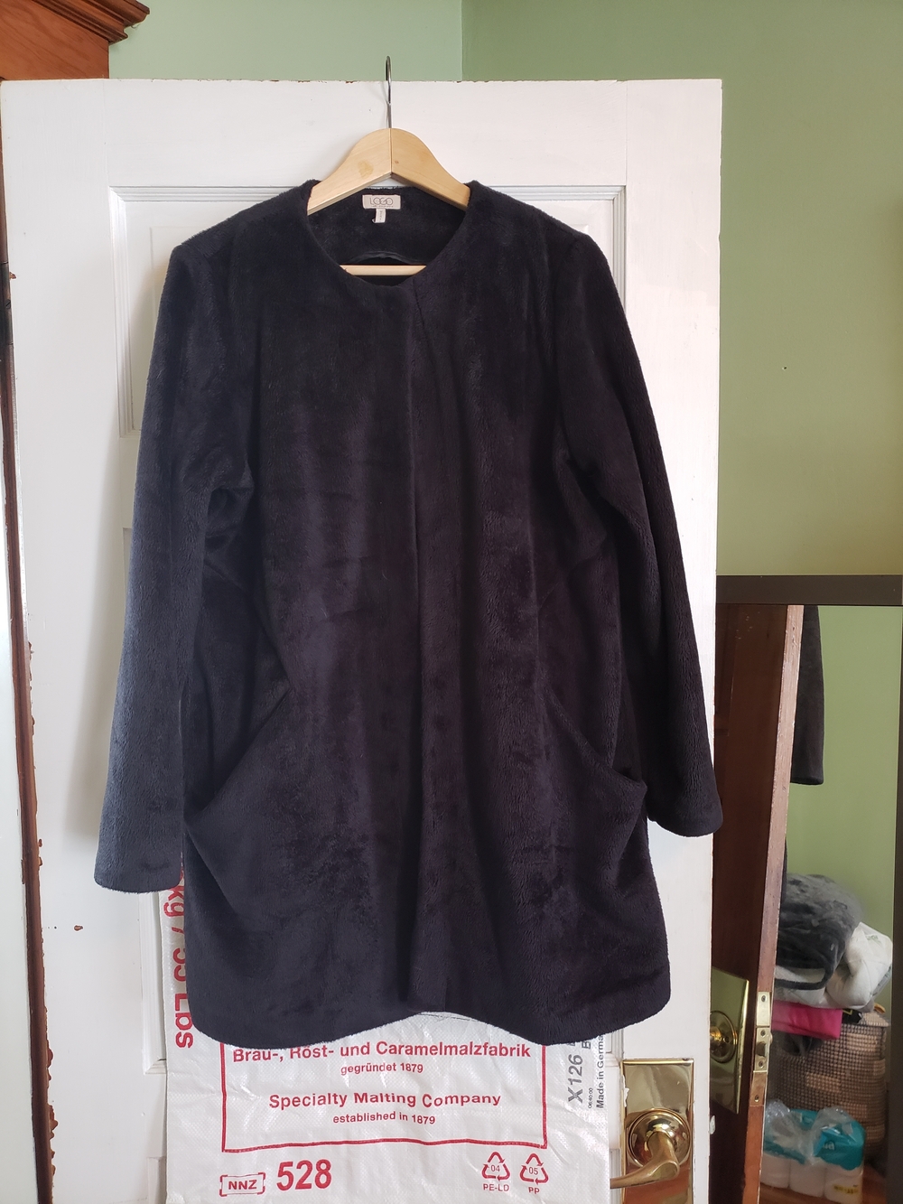 Logo By Lori Goldstein Faux Fur Coat